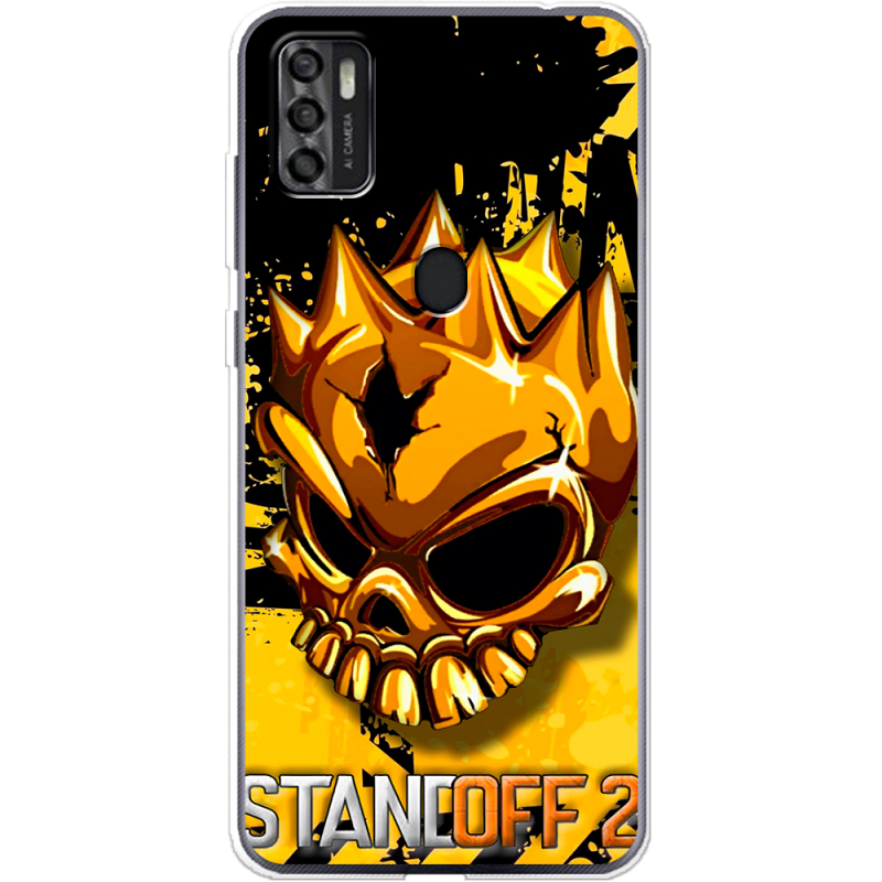 Чехол BoxFace ZTE Blade A7S 2020 StandOff 2 gold