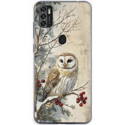 Чехол BoxFace ZTE Blade A7S 2020 Christmas Owl