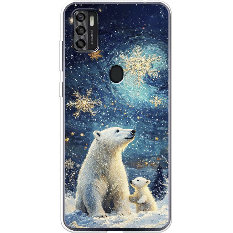Чехол BoxFace ZTE Blade A7S 2020 Північні ведмеді