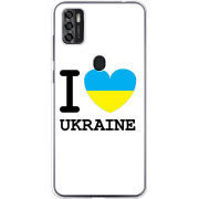 Чехол BoxFace ZTE Blade A7S 2020 I love Ukraine