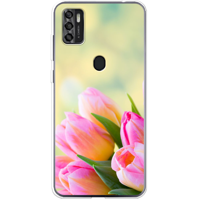 Чехол BoxFace ZTE Blade A7S 2020 Bouquet of Tulips