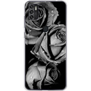 Чехол BoxFace ZTE Blade A7S 2020 Black and White Roses
