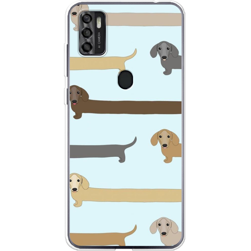 Чехол BoxFace ZTE Blade A7S 2020 Dachshund