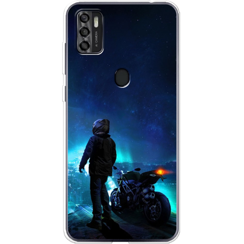 Чехол BoxFace ZTE Blade A7S 2020 Motorcyclist