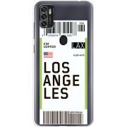 Прозрачный чехол BoxFace ZTE Blade A7S 2020 Ticket Los Angeles