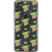 Прозрачный чехол BoxFace ZTE Blade A7S 2020 Pattern Baby Yoda