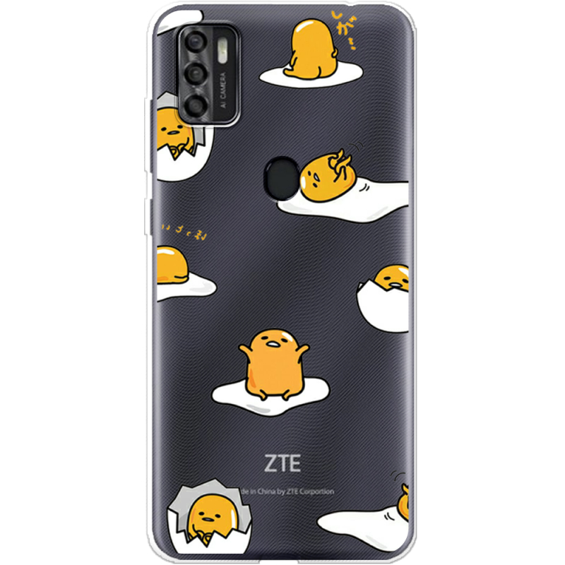 Прозрачный чехол BoxFace ZTE Blade A7S 2020 Gudetama