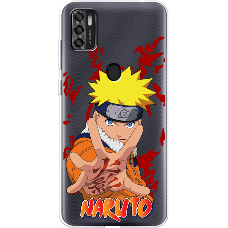 Прозрачный чехол BoxFace ZTE Blade A7S 2020 Naruto