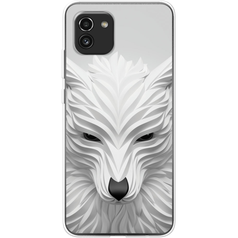 Чехол BoxFace Samsung Galaxy A03 (A035) White Wolf