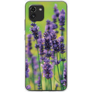 Чехол BoxFace Samsung Galaxy A03 (A035) Green Lavender