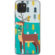 Чехол BoxFace Samsung Galaxy A03 (A035) Foresty Deer