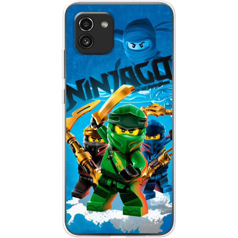 Чехол BoxFace Samsung Galaxy A03 (A035) Lego Ninjago