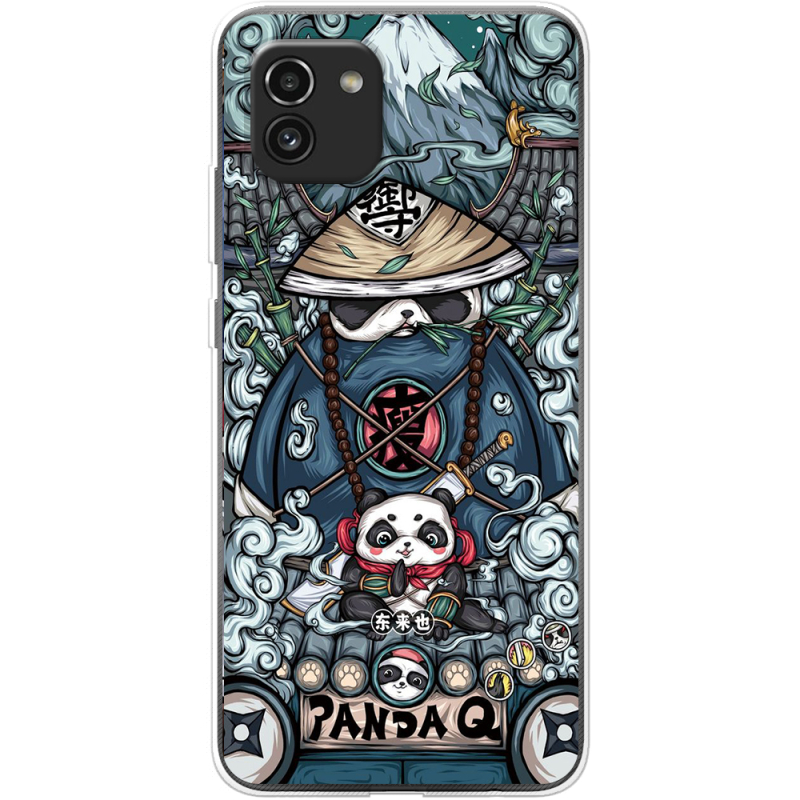 Чехол BoxFace Samsung Galaxy A03 (A035) Panda Q