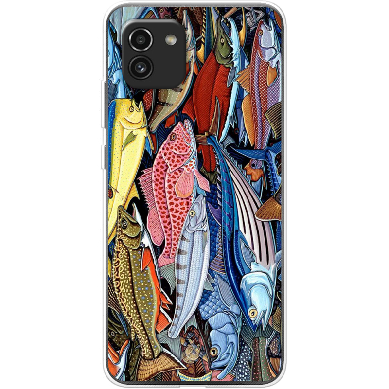 Чехол BoxFace Samsung Galaxy A03 (A035) Sea Fish