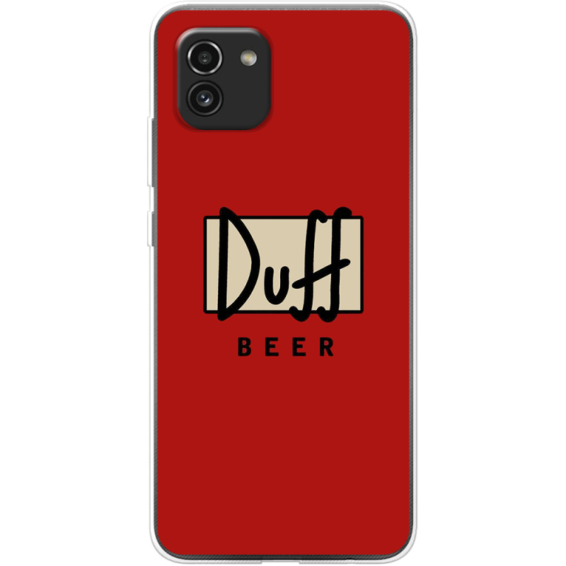 Чехол BoxFace Samsung Galaxy A03 (A035) Duff beer