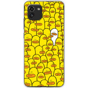 Чехол BoxFace Samsung Galaxy A03 (A035) Yellow Ducklings