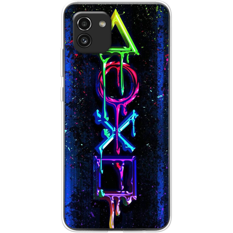 Чехол BoxFace Samsung Galaxy A03 (A035) Graffiti symbols