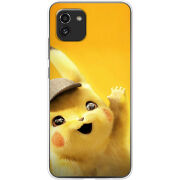 Чехол BoxFace Samsung Galaxy A03 (A035) Pikachu