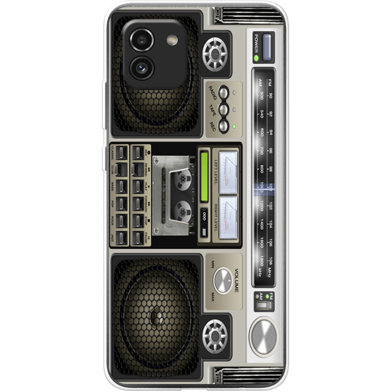 Чехол BoxFace Samsung Galaxy A03 (A035) Old Boombox