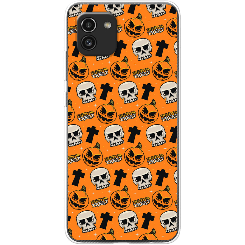 Чехол BoxFace Samsung Galaxy A03 (A035) Halloween Trick or Treat