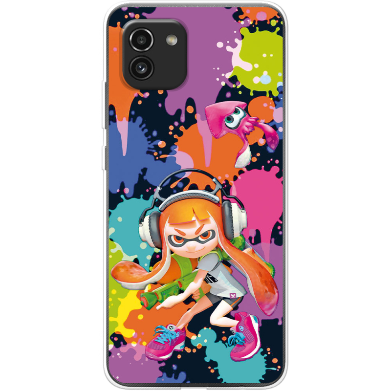 Чехол BoxFace Samsung Galaxy A03 (A035) Splatoon Inklings