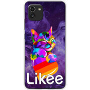 Чехол BoxFace Samsung Galaxy A03 (A035) Likee Cat