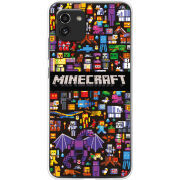 Чехол BoxFace Samsung Galaxy A03 (A035) Minecraft Mobbery