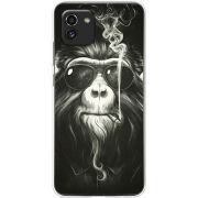 Чехол BoxFace Samsung Galaxy A03 (A035) Smokey Monkey