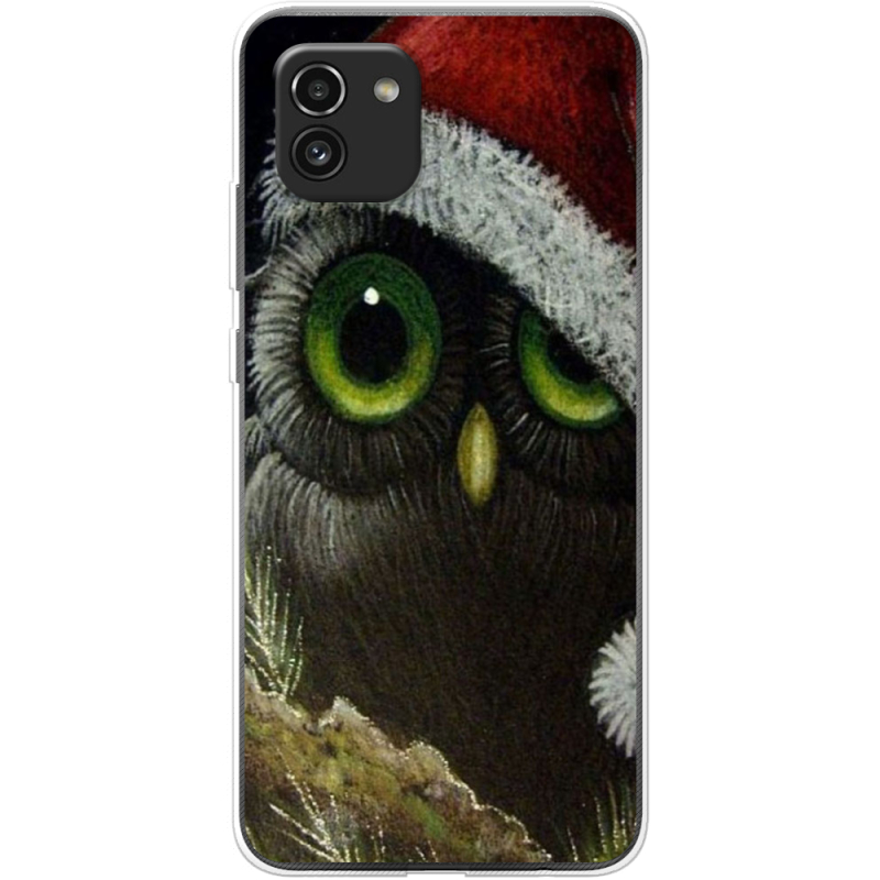 Чехол BoxFace Samsung Galaxy A03 (A035) Christmas Owl