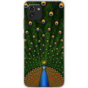 Чехол BoxFace Samsung Galaxy A03 (A035) Peacocks Tail