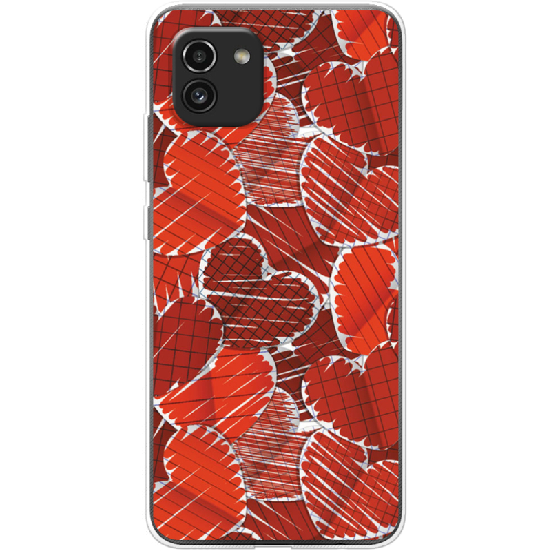 Чехол BoxFace Samsung Galaxy A03 (A035) Heart Strings