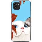 Чехол BoxFace Samsung Galaxy A03 (A035) Wondering Cat