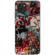 Чехол BoxFace Samsung Galaxy A03 (A035) Marvel Avengers