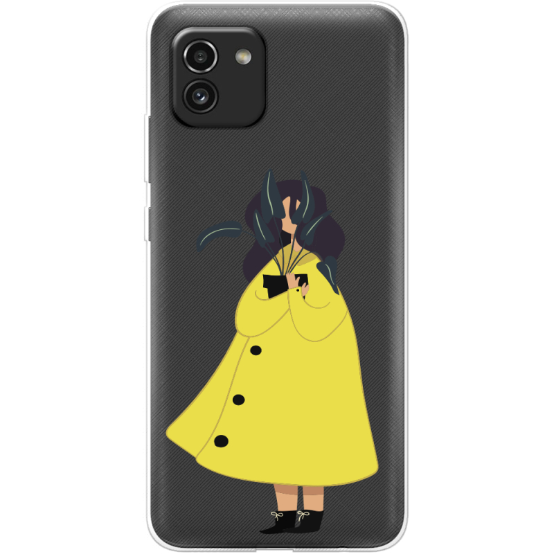 Прозрачный чехол BoxFace Samsung Galaxy A03 (A035) Just a Girl