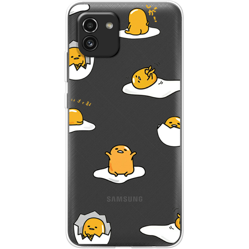 Прозрачный чехол BoxFace Samsung Galaxy A03 (A035) Gudetama