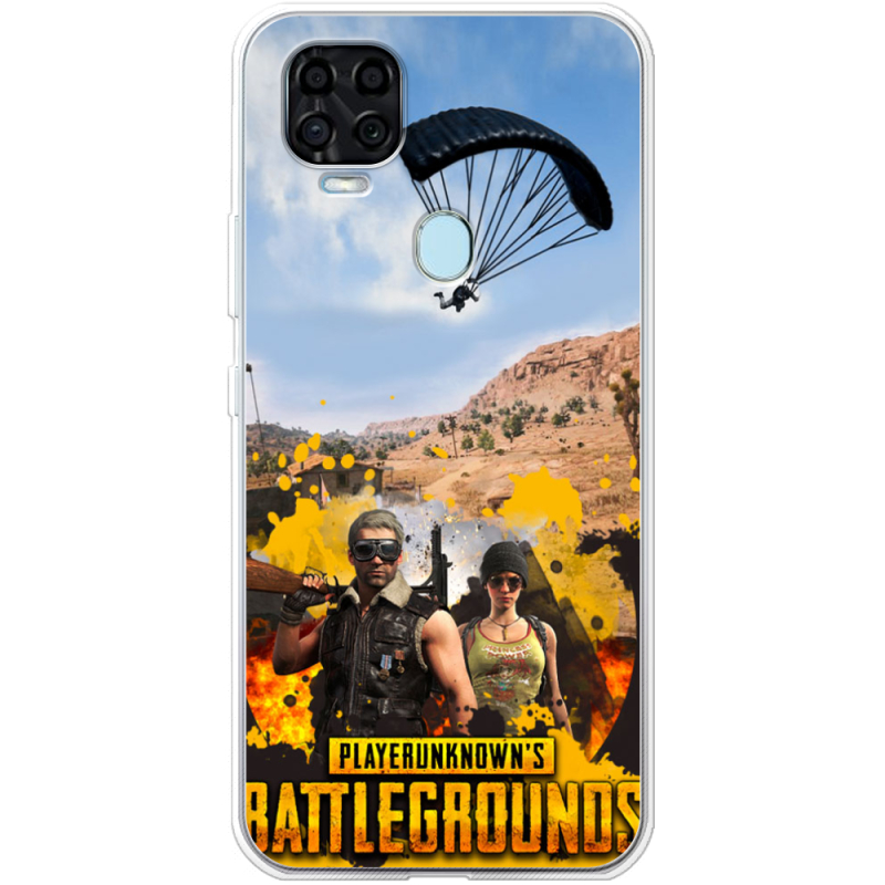 Чехол BoxFace ZTE Blade V2020 Pubg parachute