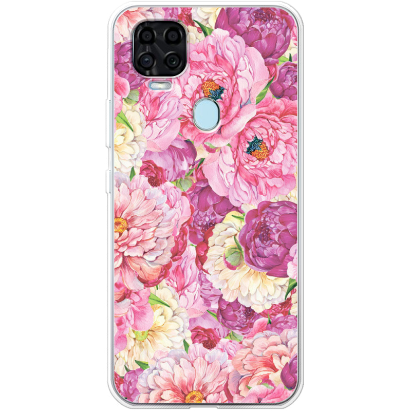 Чехол BoxFace ZTE Blade V2020 Pink Peonies