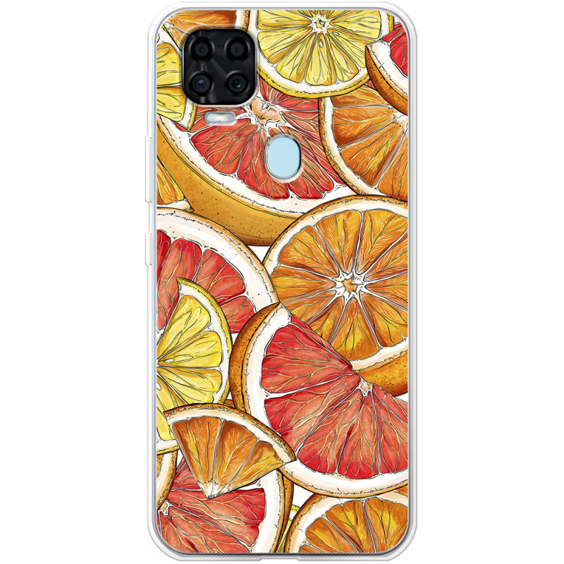 Чехол BoxFace ZTE Blade V2020 Citrus Pattern