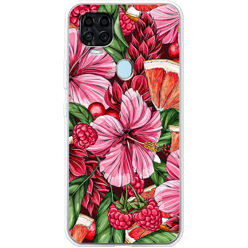 Чехол BoxFace ZTE Blade V2020 Tropical Flowers