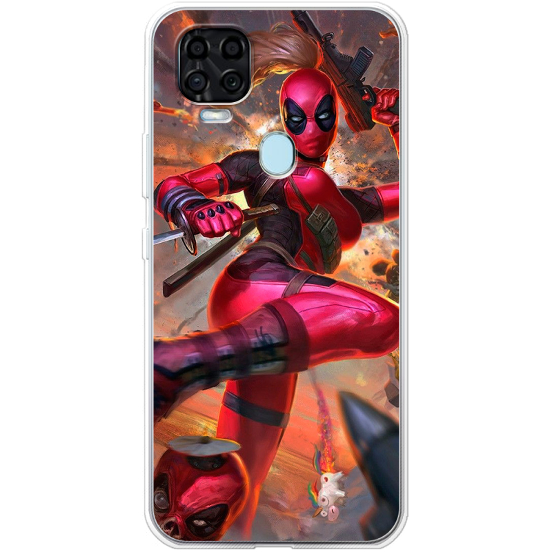 Чехол BoxFace ZTE Blade V2020 Woman Deadpool