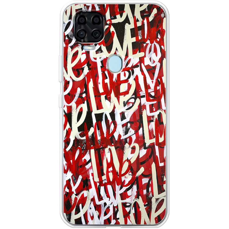 Чехол BoxFace ZTE Blade V2020 Love Graffiti