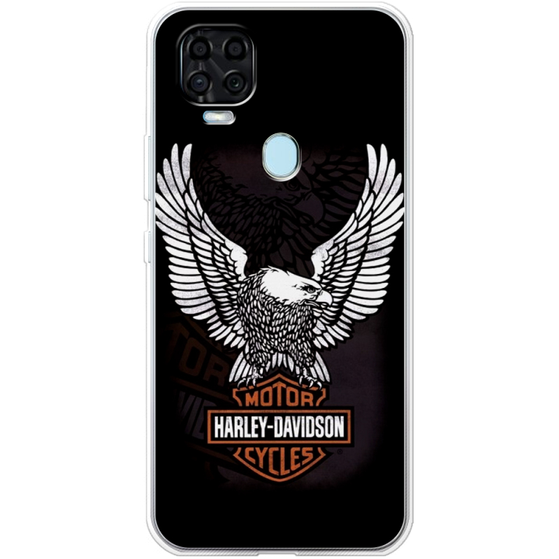 Чехол BoxFace ZTE Blade V2020 Harley Davidson and eagle