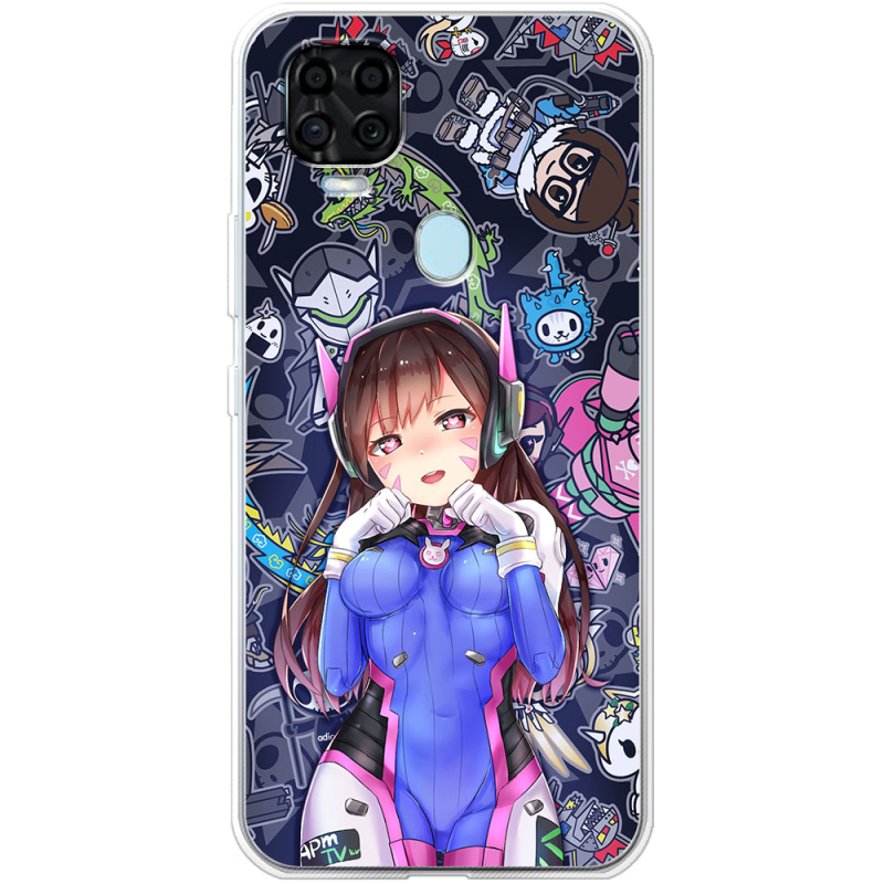 Чехол BoxFace ZTE Blade V2020 Overwatch D.VA