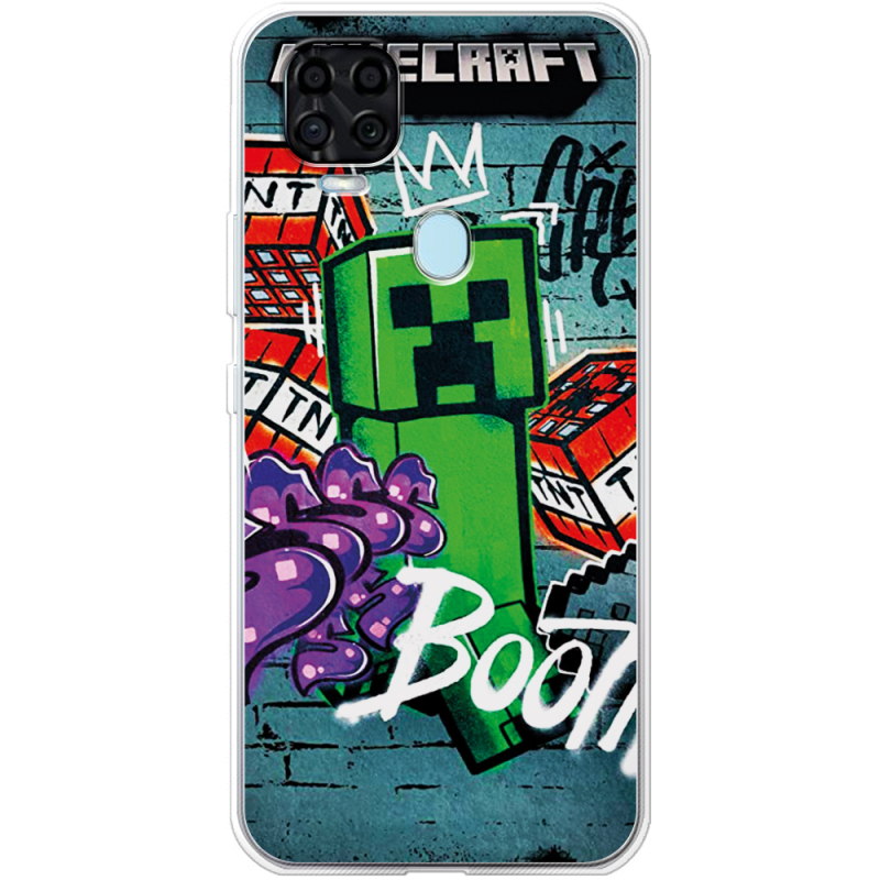 Чехол BoxFace ZTE Blade V2020 Minecraft Graffiti