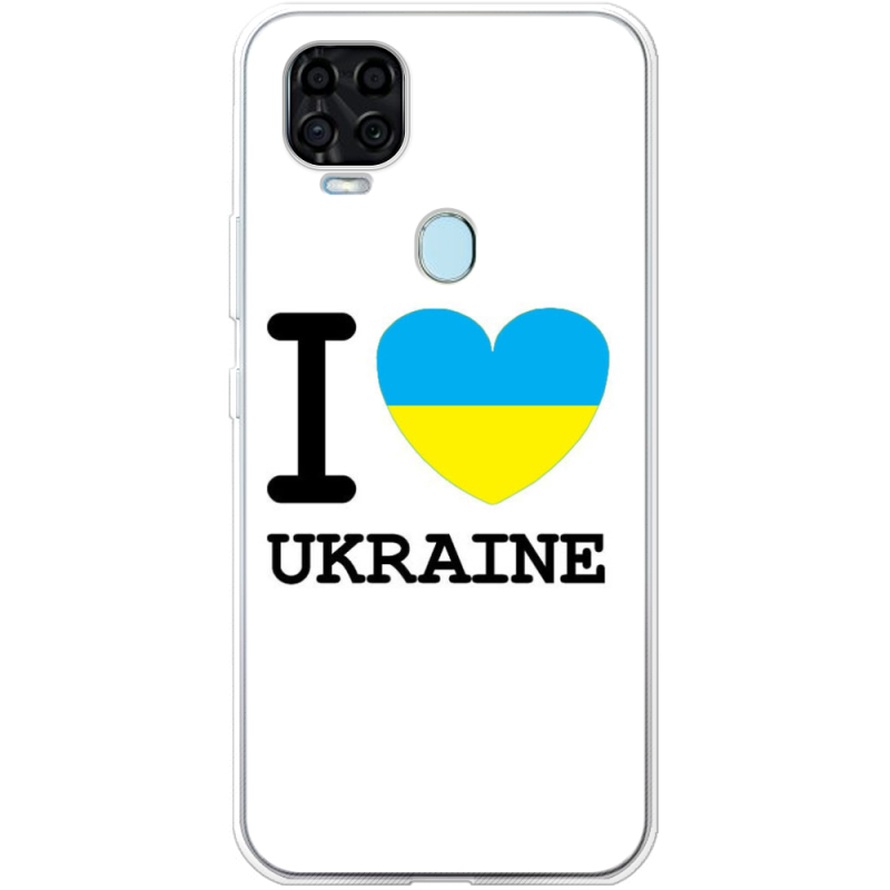 Чехол BoxFace ZTE Blade V2020 I love Ukraine