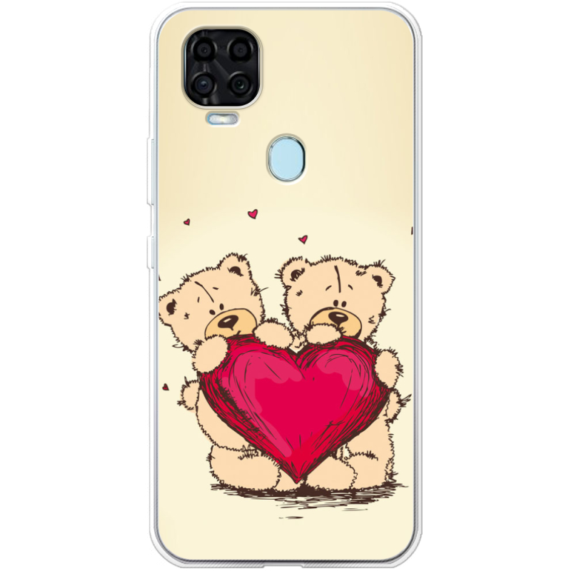 Чехол BoxFace ZTE Blade V2020 Teddy Bear Love