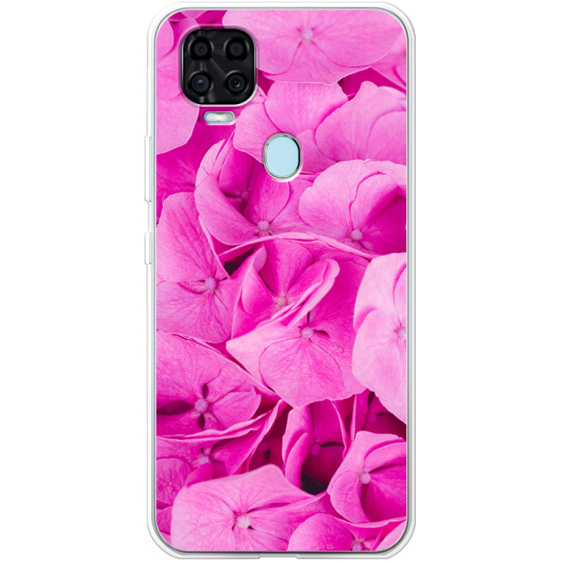 Чехол BoxFace ZTE Blade V2020 Pink Flowers