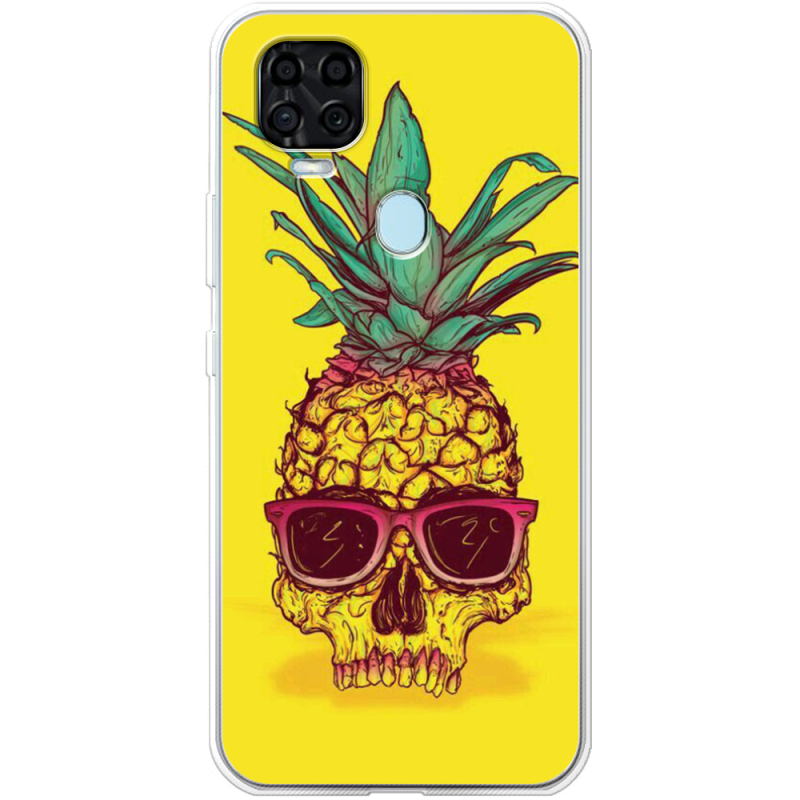 Чехол BoxFace ZTE Blade V2020 Pineapple Skull