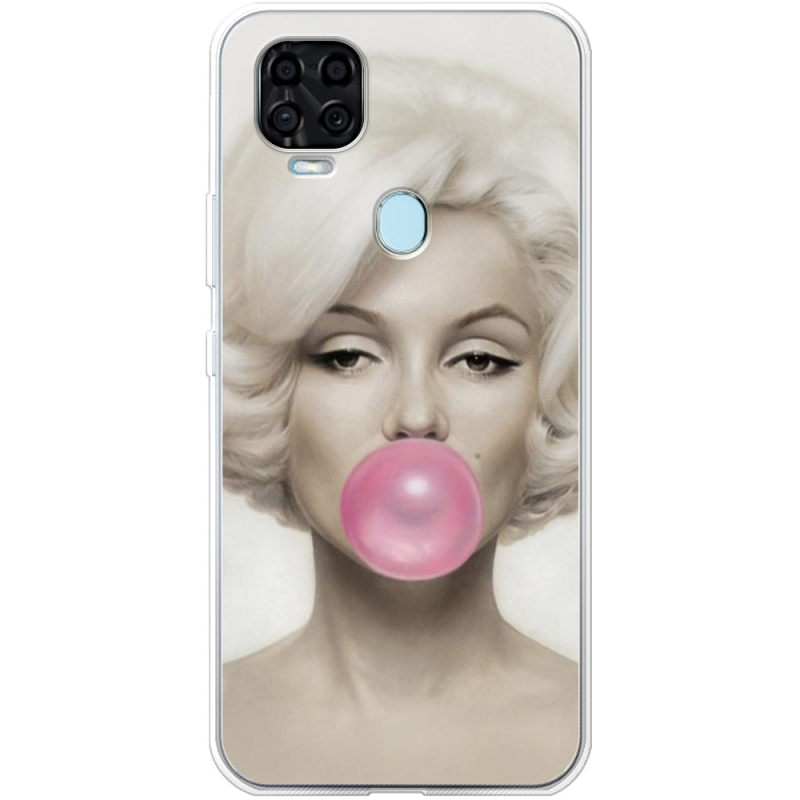 Чехол BoxFace ZTE Blade V2020 Marilyn Monroe Bubble Gum