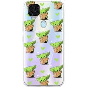 Прозрачный чехол BoxFace ZTE Blade V2020 Pattern Baby Yoda